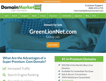 Tablet Screenshot of greenlionnet.com